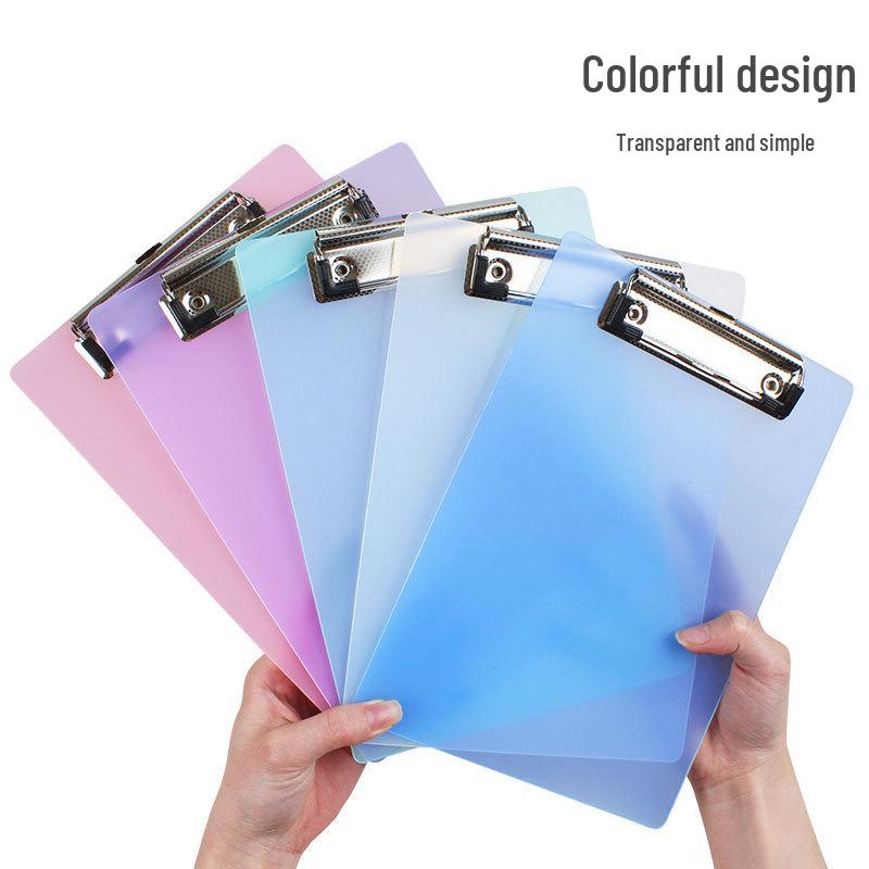 A4/A5 Clip Folder & Writing Board with Receipt Storage