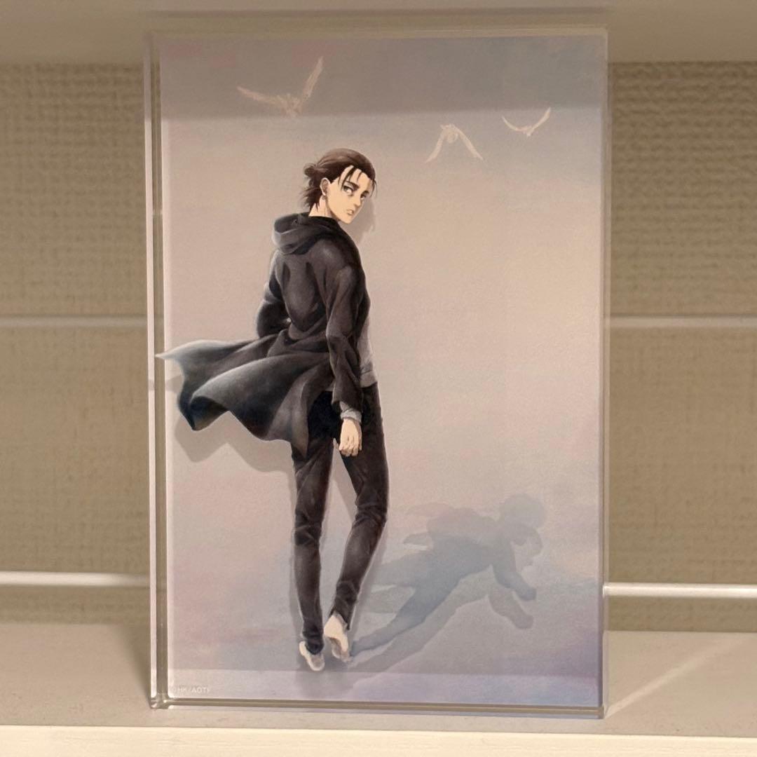 Used Attack on Titan Eren Acrylic Art MAPPA