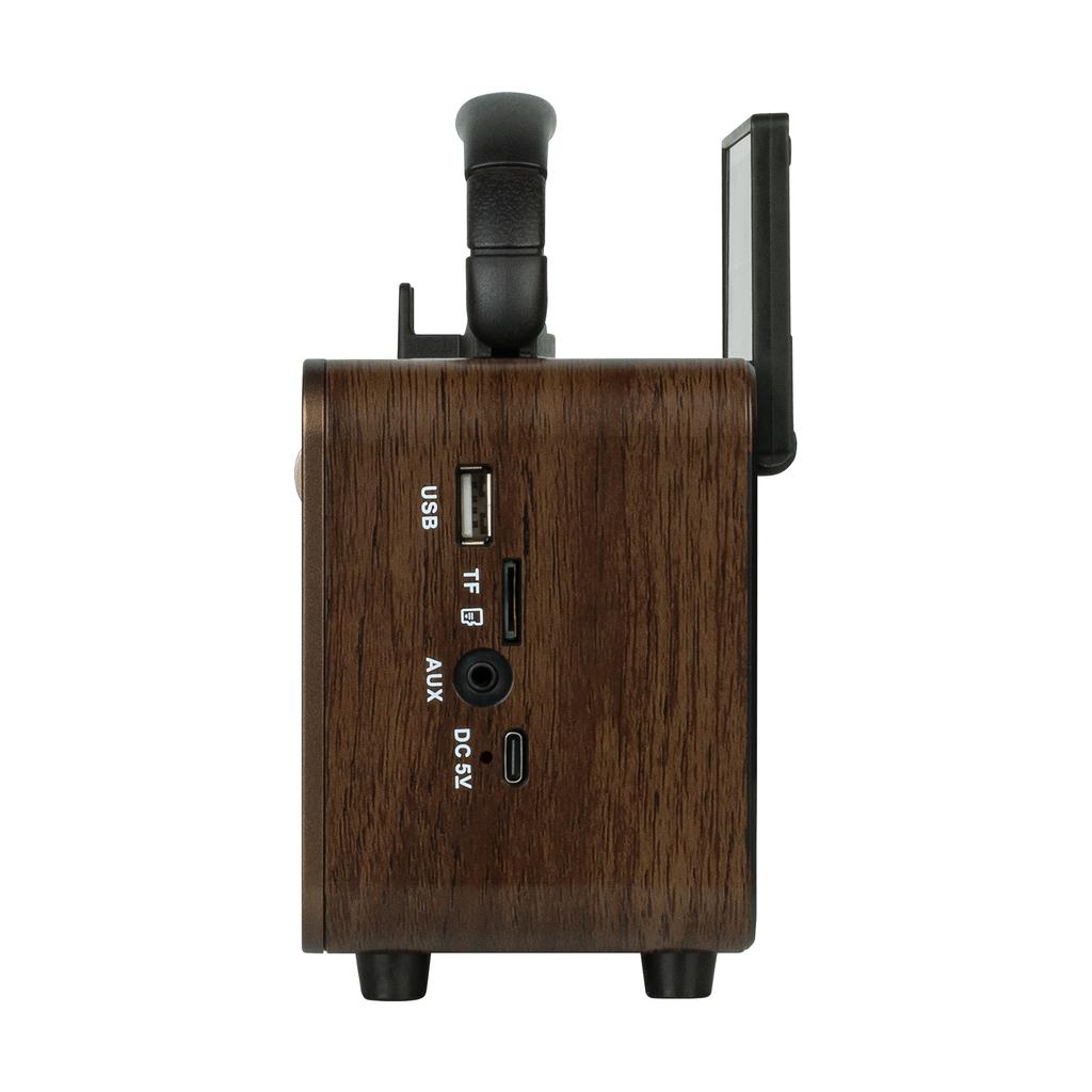 Radio Przenośne Analogowe Solarne FM Kruger&Matz Bluetooth Na Baterie AUX