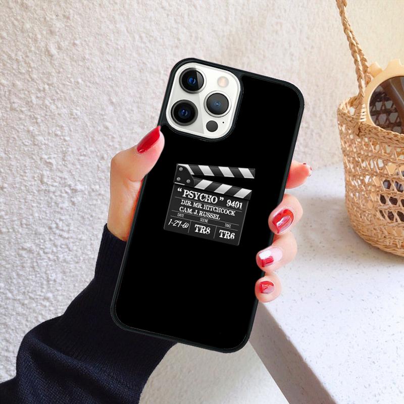 

Film Movie Clapperboard Clapper Board Phone Case for iPhone 17 Air 16 15 14 12 13 PLUS 11 PRO MAX Fundas Shell iPhone 11pro max