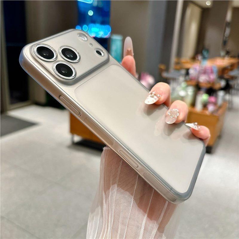 Slim Non-slip Edge for Apple iPhone17 Pro Max Mobile Phone Case 16/15/14/13 Matte 12 Simple