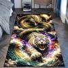 Dragon and Tiger, Moon, Waves Carpet for Living Room Bedroom Sofa Home Decor Rus Non-slip Floor Mat Luxury Gift Multiple Sizes