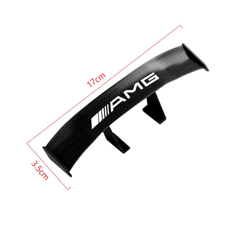 Auto Heckspoiler Mini Spoiler Flügel Kleiner Heck Emblem Aufkleber Dekoration Für Mercedes Benz AMG GLE GLS GLC CLA GLB ML W204 W206 W205 W212 W203