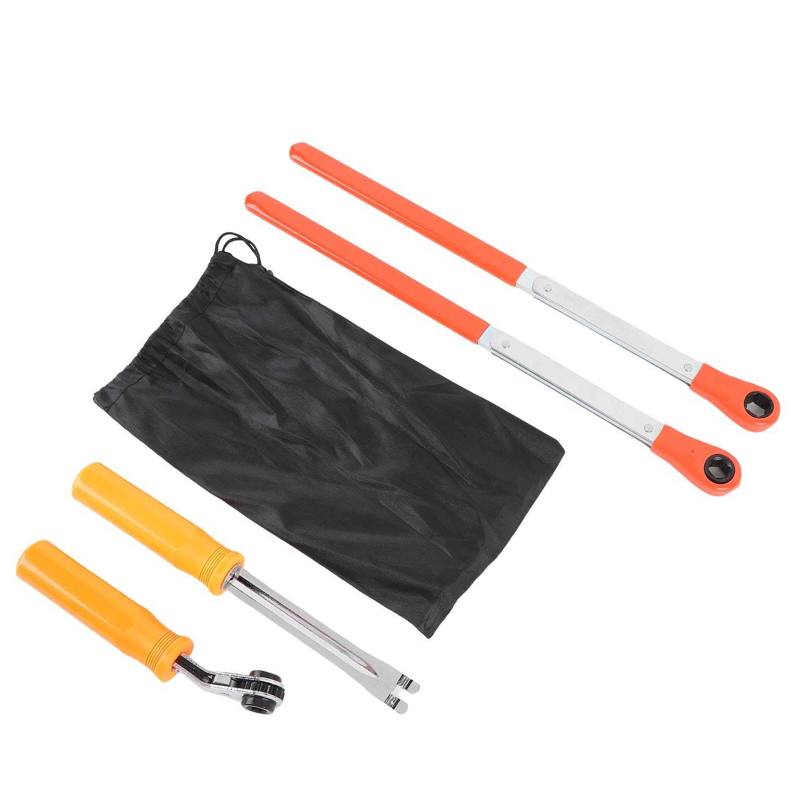

4pcs Automatic Slack Adjuster Wrench 7 16in 9 16in Fork End Release Tool Ratcheting Wrench for Heavy Duty Trucks Brake