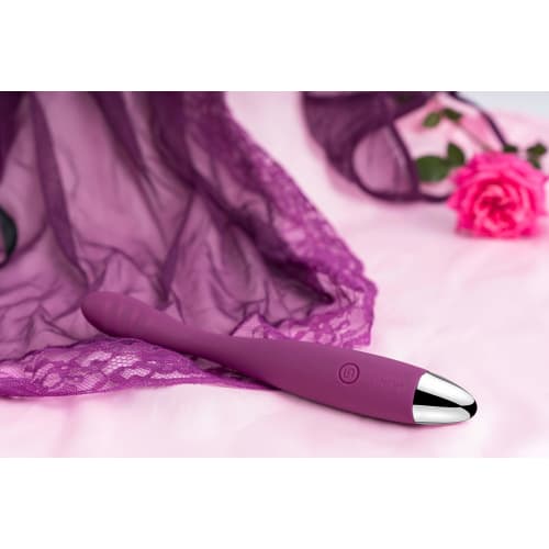 SVAKOM CICI Finger-shaped Slim Vibrator, Flexible Head, Finger-shaped Vibrator, for Women, G-spot, Clitoris, Narrow, for Beginners, Medium Orgasm Deve