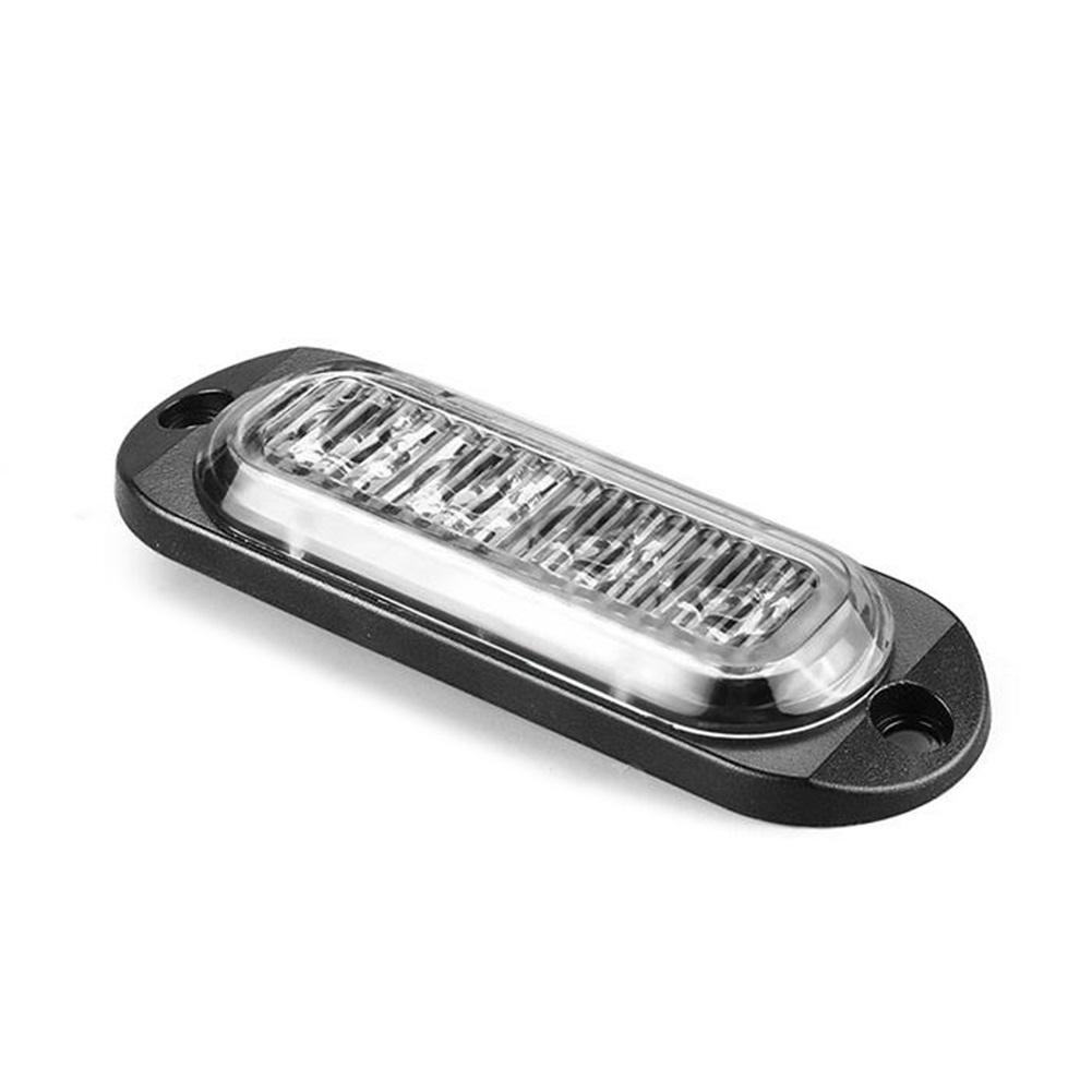 LED Side Marker Lights Red Clearance Trailer Truck RV LED Light Lamp Red Waterproof 12/24V Safety Warning Width Indicator