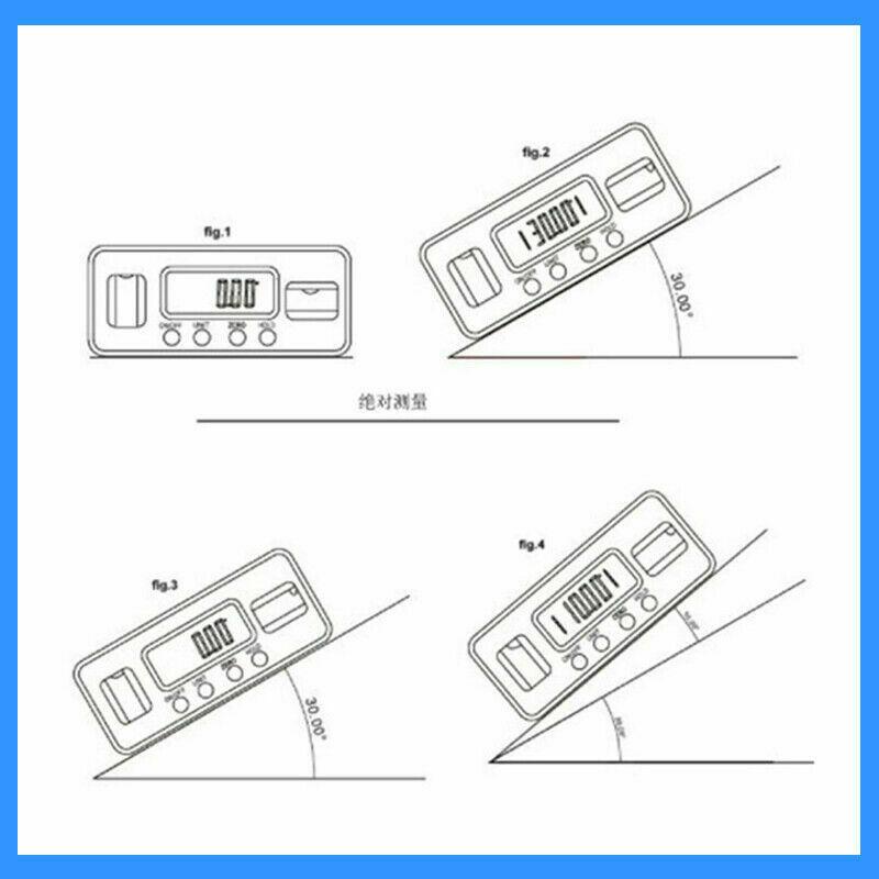 Mini Digital Level Angle Finder Angle Gauge Protractor Inclinometer with Magnet