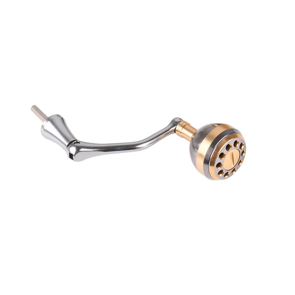 Professional Fishing Reel Handle Carbon Brazing Rocker Grip Spinning Wheel Long Cast Wheel Handle Fishing Reel Part