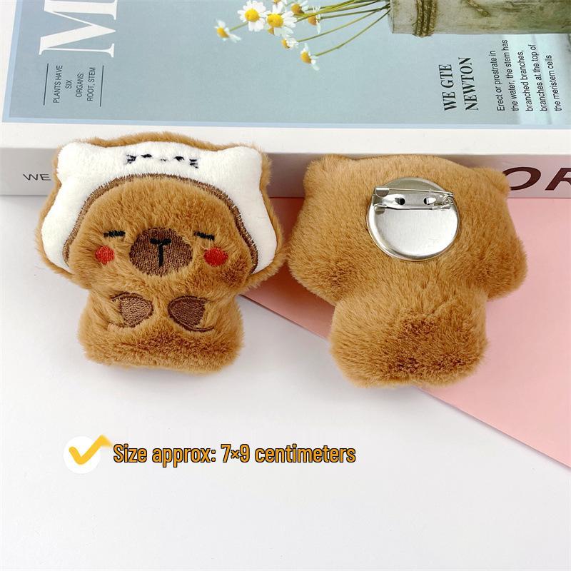 Capybara Charm Pendant: Cute Sanrio Headgear & Children's Accessories