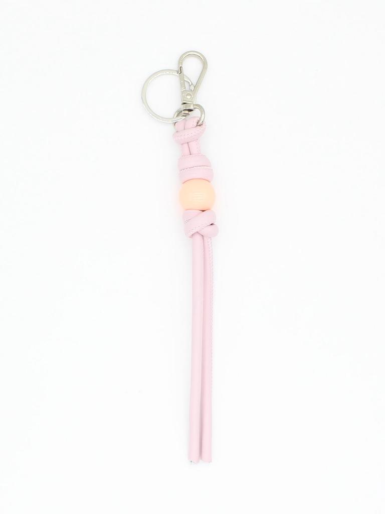 Stylish DIY Leather Woven Keychain Wrist Strap - Creative Pendant for Car or Bag