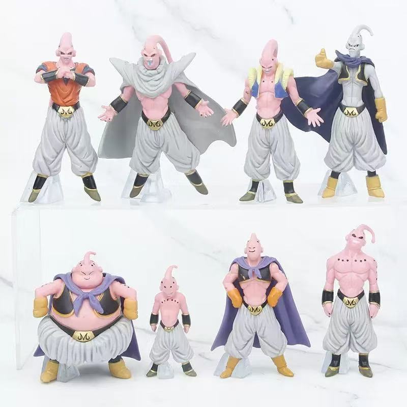 9.5cm Anime Dragon Ball Piccolo Daimao Figure Cymbal Tambourine Drum Piano King Piccolo Pvc Action Figures Model Toys Gifts