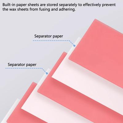 15Pcs/Box Dental Lab Base Plate Soft Hard Red Dental Wax Sheets Dental Supply Teaching Model Dentistry Auxiliary Material