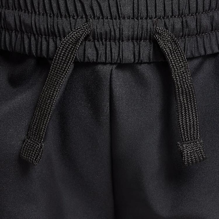 Nike Swoosh SS25 Moda Confortável Simples Versátil Calções Calções Homem Preto HJ3801010
