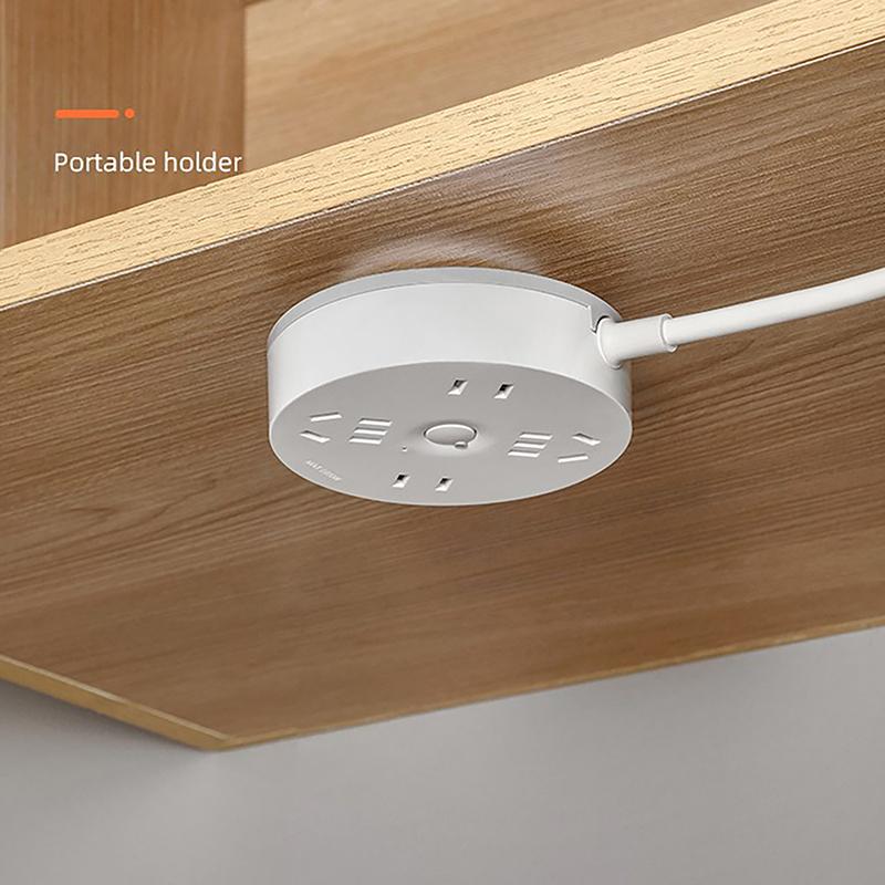Socket Board Retainer Self-Adhesive Organizer Traceless Wall Hanging Power Strip Fixator Plug-In Removable Wall-Mounted Fixer