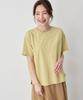 Petit Honfleur Cooler Touch Round Hem Size M T-Shirt, Women's, 521971, Yellow,