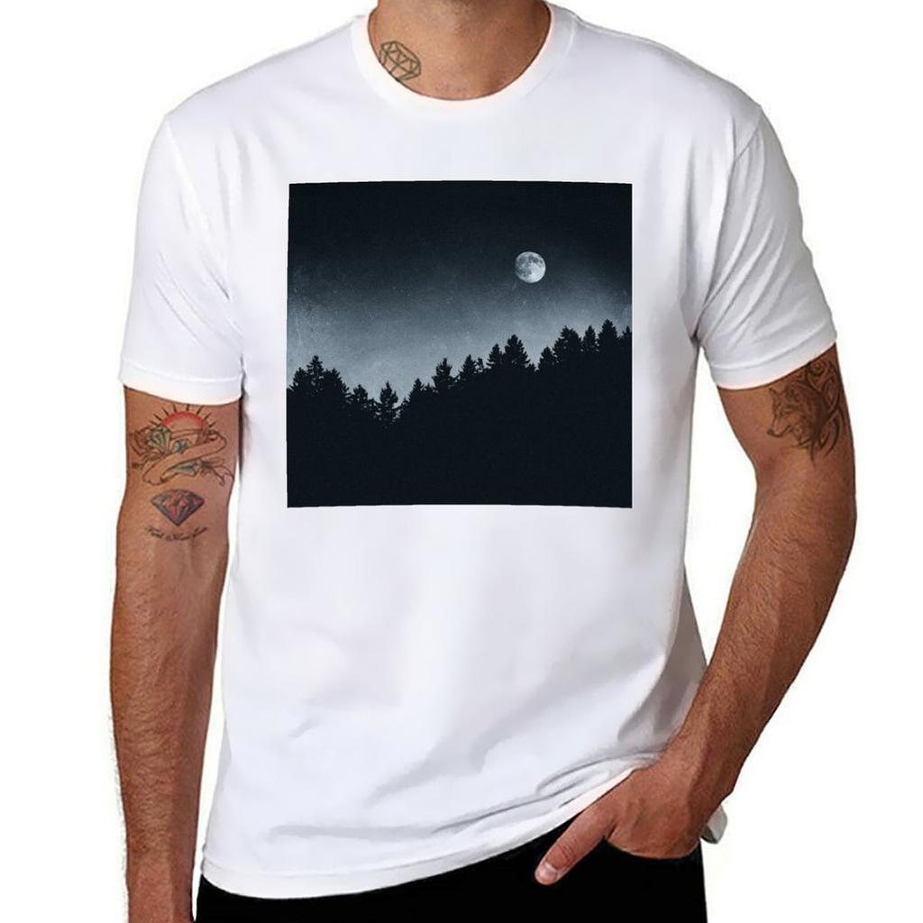 Under Moonlight Tshirt Trendy Pattern Tshirt For Unisex
