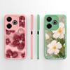 Pentru Redmi 12 13 14 13C 13R 14C 14R 4G 5G Huse Huse Flori cool Estetică Fluture Protecție pentru cameră Silicon lichid moale Potrivit pentru bara de protecție Redmi