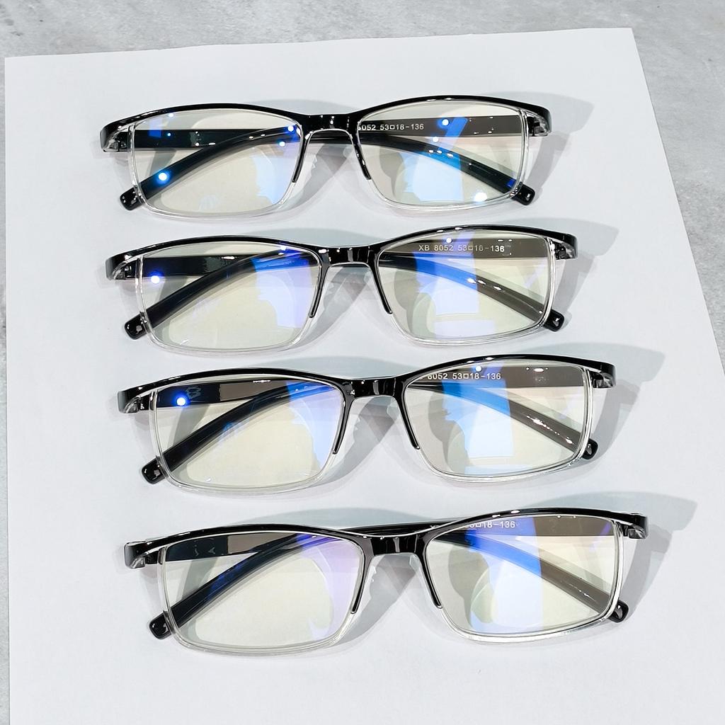 4er-Pack Lesebrillen, Blaulichtfilternd, PC-Gläser & Rahmen, Kein Zubehör, Altersweitsicht-Vergrößerung +1.0 bis +4.0