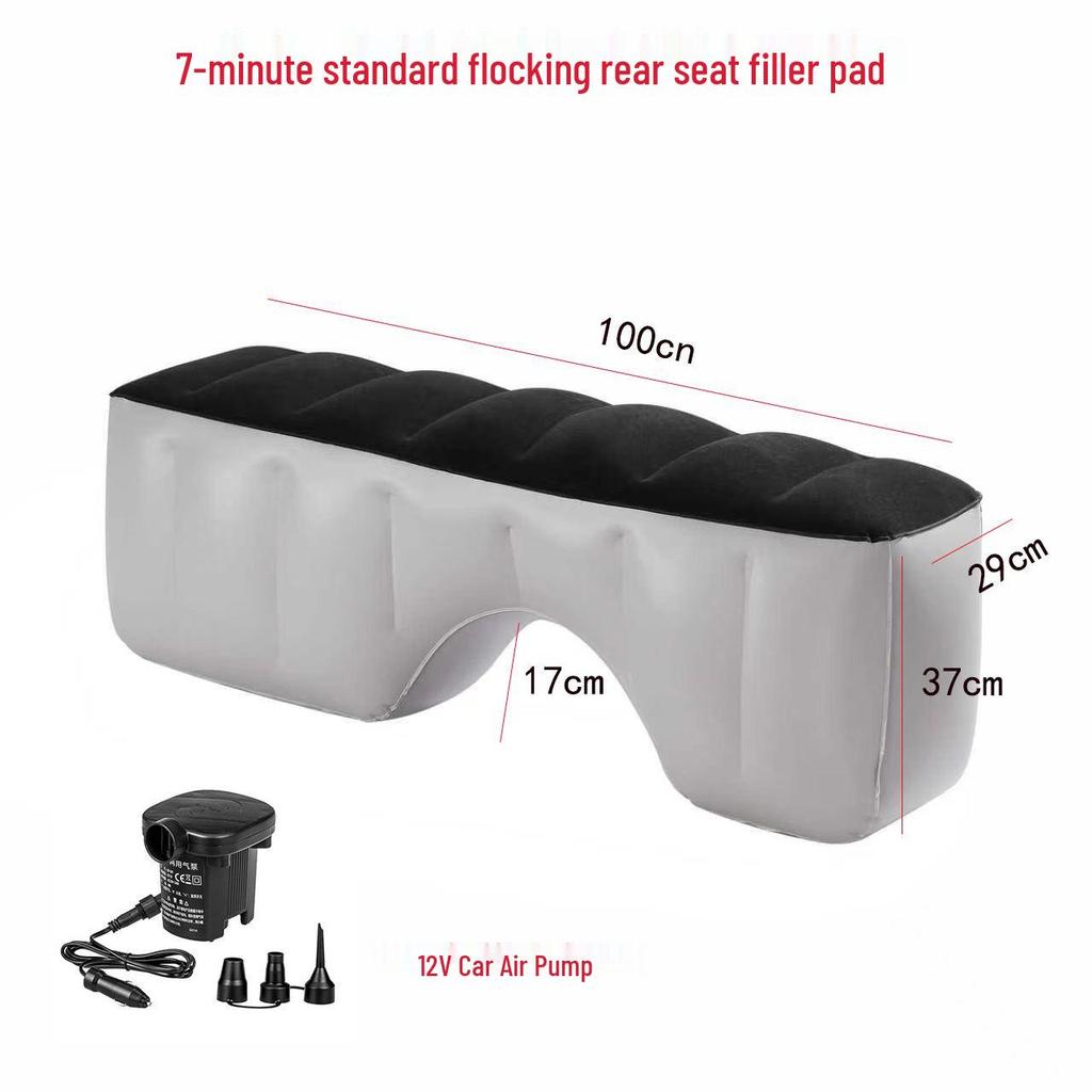 Inflatable Car Mattress Support: Universal Rear Seat Air Cushion for Children