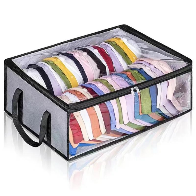 Zusammenklappbare Aufbewahrungsbox für Baseballkappen, multifunktionale Huttasche mit großem Fassungsvermögen, bietet Platz für 40 Hüte, geeignet für das Schlafzimmer im Schlafsaal