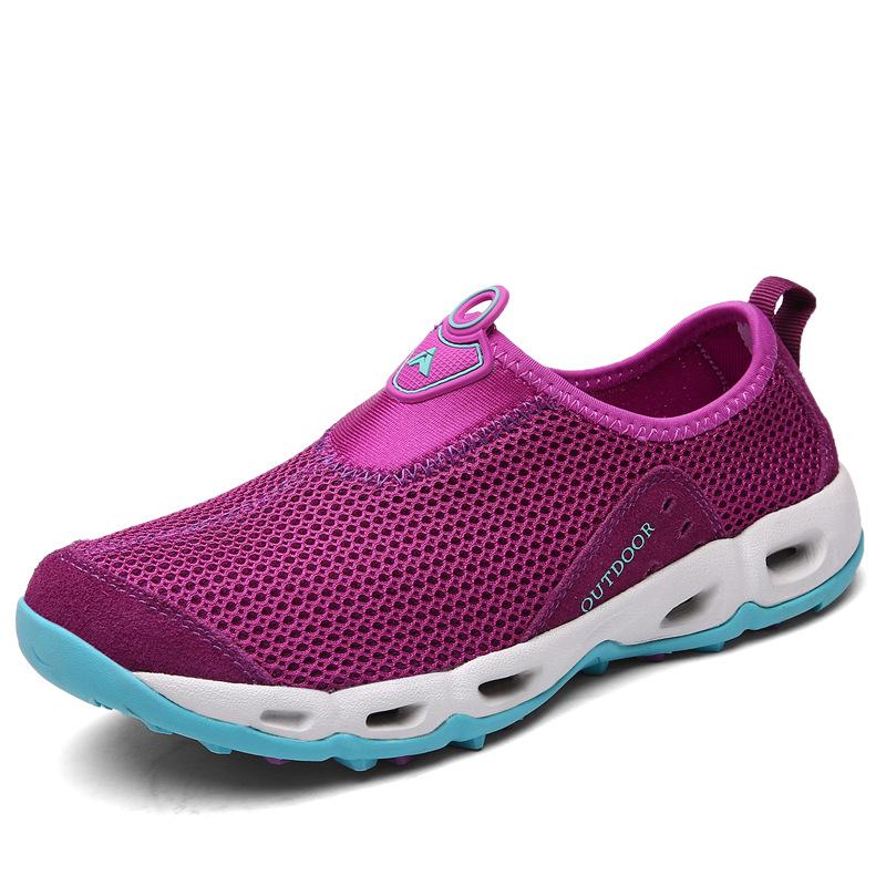 Travel summer mesh outdoor camp shoes net men's and women's wading shoes breathable shoes