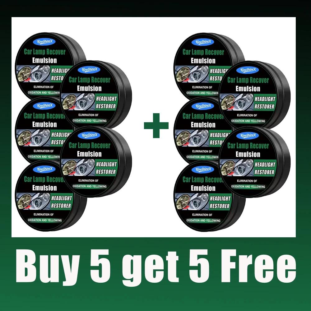 Q19 Car Headlight Repair and Polishing Kit, Headlight Scratch Remover, Repair Cleaning Paste, Oxidation Removal Polishing Paste