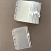 10pcs 5 Holes Refill Spiral Page Binder Indexing Cards Matte Budget Binder Envelopes Folders  DIY
