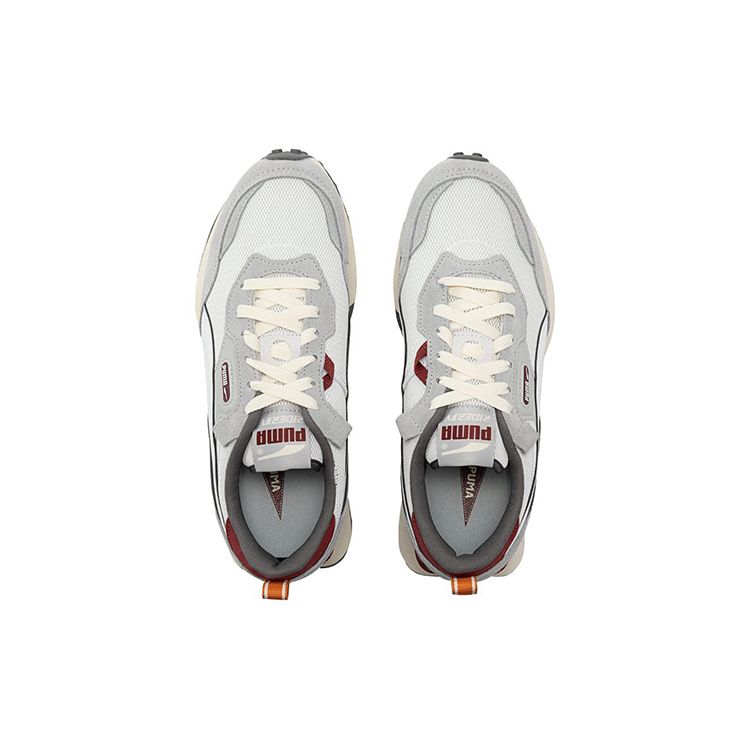Puma Rider FV Unisex Gray Cream White 387173-02