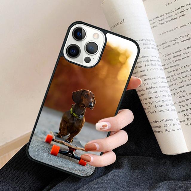 Dachshund Doberman Dog Phone Case Back Cover for IPhone 18 17 Air 16 15 14 13 11 12 Pro Max Plus Fundas Coque