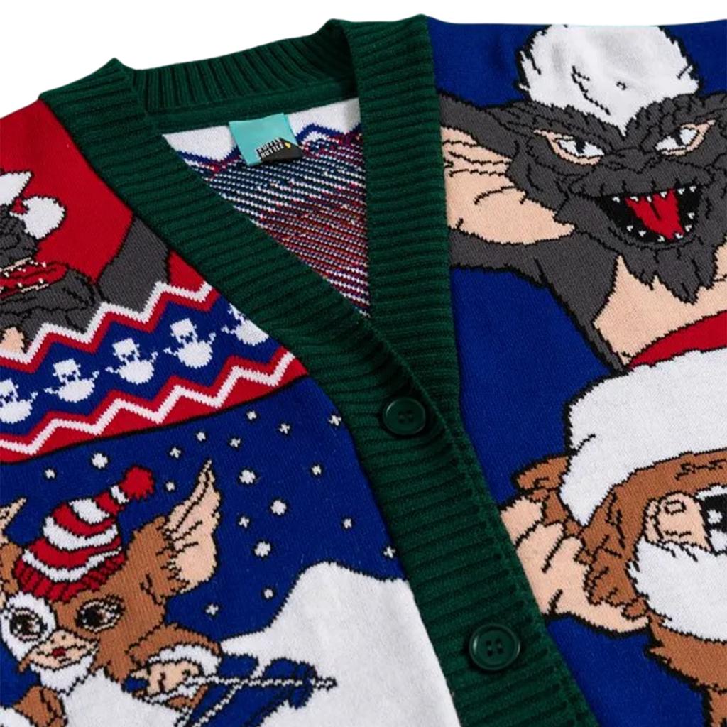 Gremlins Womens/Ladies Knitted Christmas Cardigan