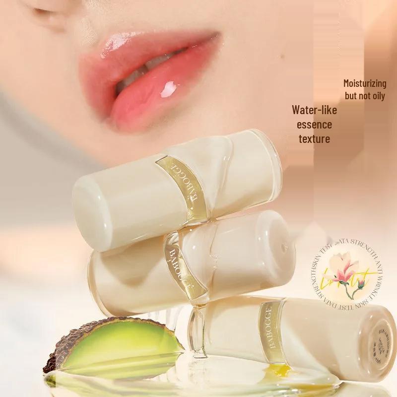 Vitamin C Hydrating Lip Oil for Softening Cuticles & Fading Lip Lines, Moisturizing Treatment for Dryness, Cracking, & Lip Mask Enhancement