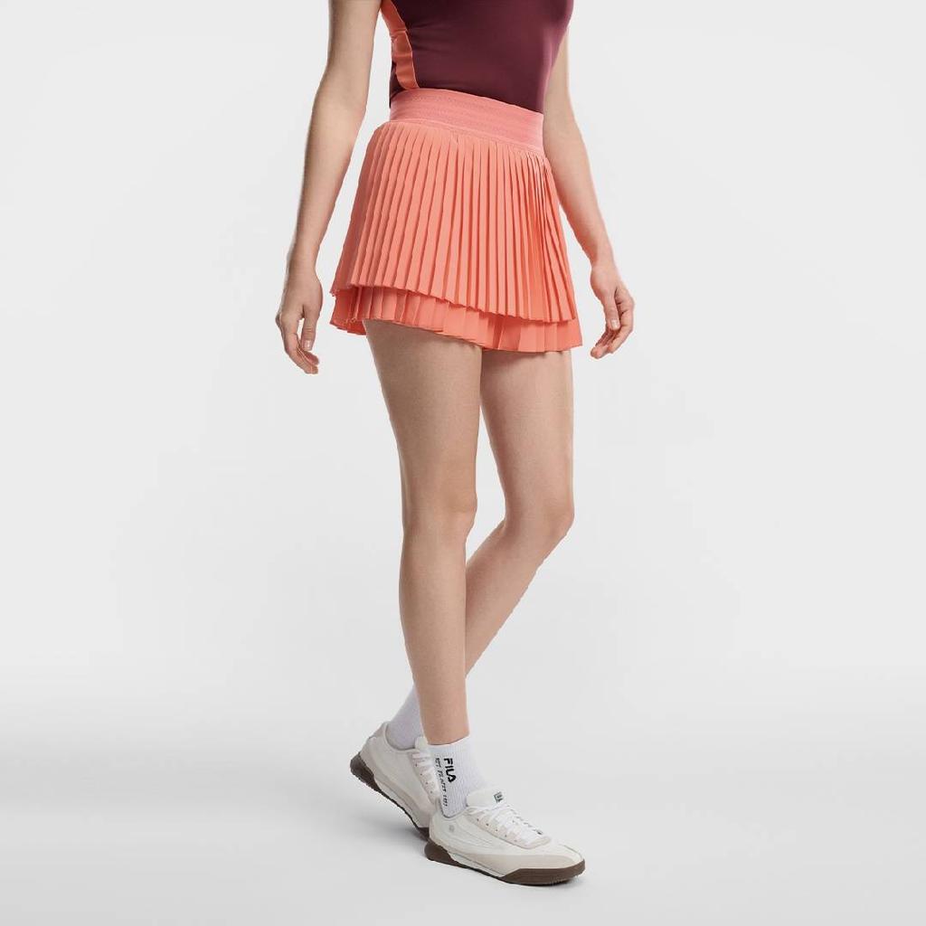 Fila Tennis Simple Daily Comfortable Sports Woven Casual Skirt Women Skirts A11W623340F-PK