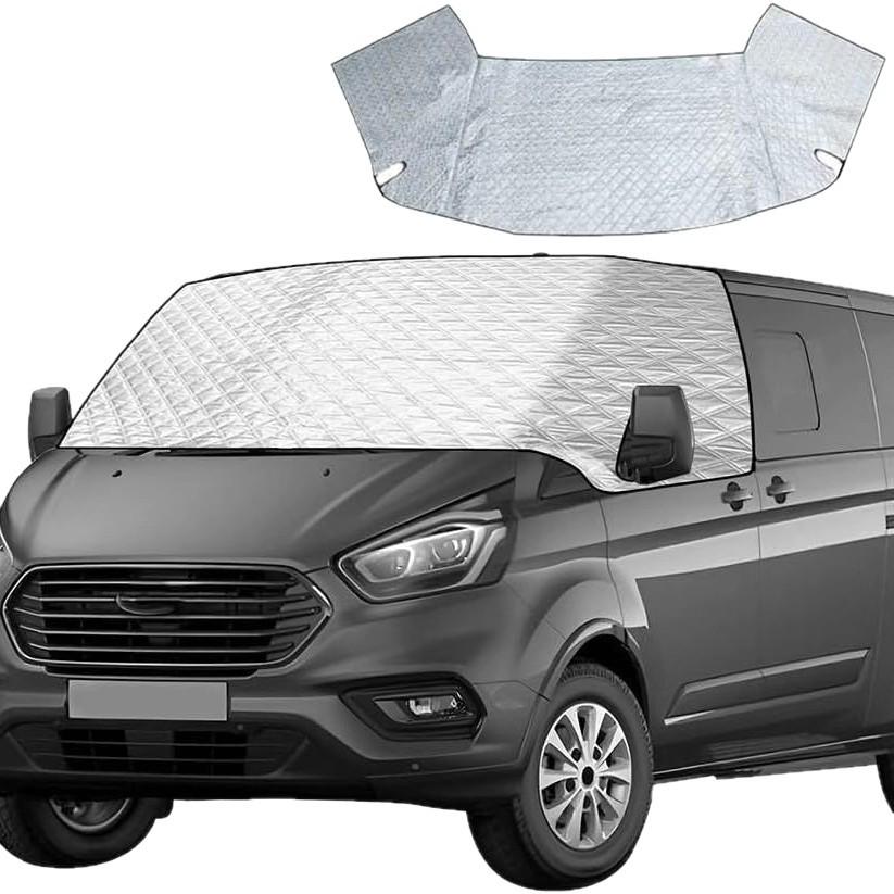 All-Season RV Windshield Cover: Snow, Frost, and Sun Protection