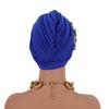 New Sticky Flower Solid Color Watermelon Hat Baotou Hat African Hat Muslim Hat