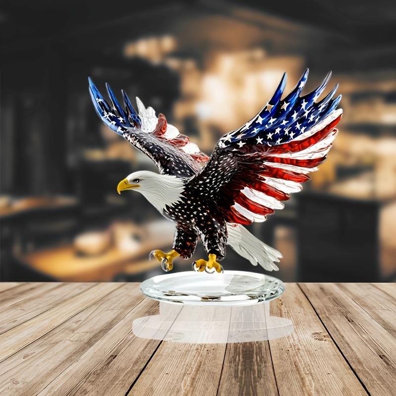 Independence Day,Eagle and Flag,Creative,2D,Acrylic,Living Room Ornament,Evening Arrangement,Decoration,Office Ornament,Home Decoration