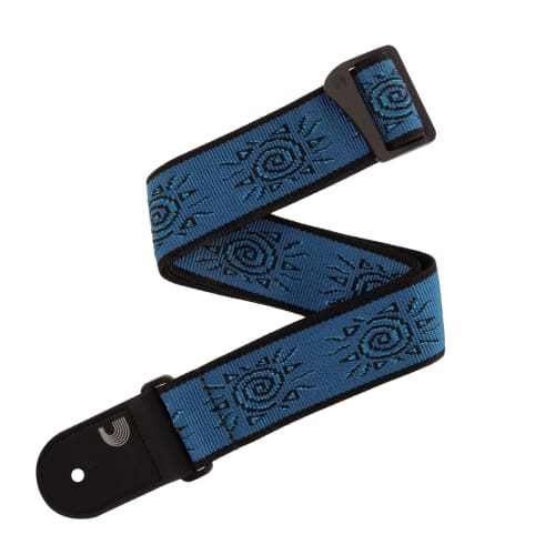 

D Addario Vingate Strap Collection Blue Suns 50PW04 Guitar Strap