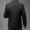 Spring and Autumn Men's Lapel Jacket High-end Casual High-end Business Men's Clothing Jacket Daddy Jacket