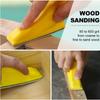 71PCS Mini Detail Sandpaper Assorted 400/600/800/1000/1500/2000/3000 Grit for DIY Craft Wood Metal Tight Polishing