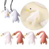 2 Pièces/Ensemble Intéressant Pendentif Canard Rôti Simul Simulation Décoloration au Soleil Changement de Couleur Amusant Cadeau de Carnaval Souvenir Cadeaux de Fête ZYF