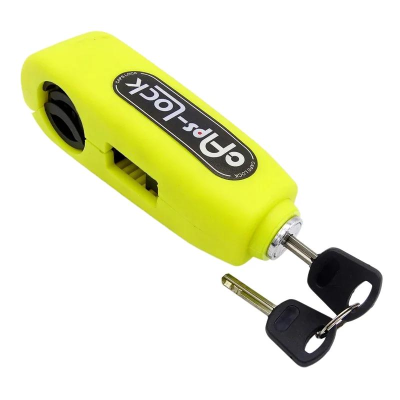 Universal Motorcycle Lock Scooter Handlebar Safety Lock Brake Throttle Grip Anti Theft Protection Security Locks