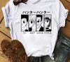 Japanese Anime Hunter x Hunter Graphic Print T Shirt Fashion Casual Vintage Short Sleeve Plus Size T Shirt Women
