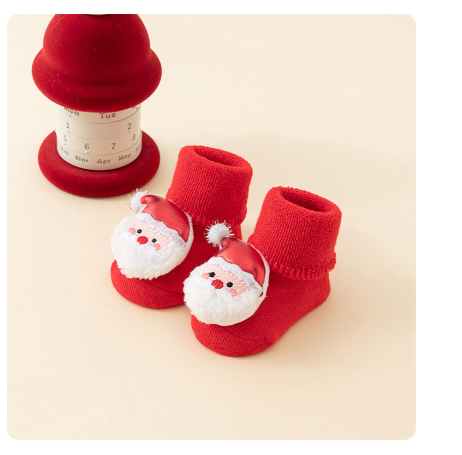 

Christmas Socks Thick Warm Baby Socks Winter Cotton Socks One Size