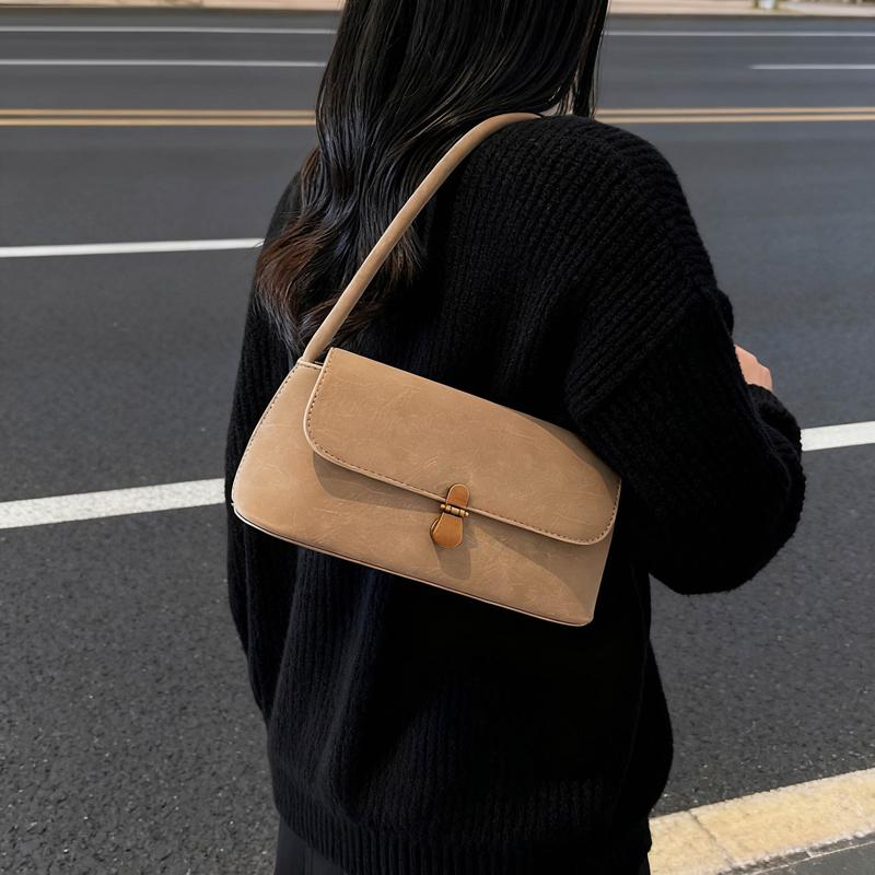 Luxury Brand Crossbody Bags for Women Fashion Design Underarm Woman Shoulder Bag Female Handbag and Purses Solid Color