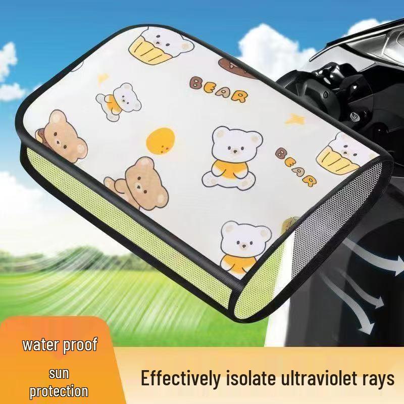 Waterproof Electric Bike & Scooter UV Sunshade Gloves
