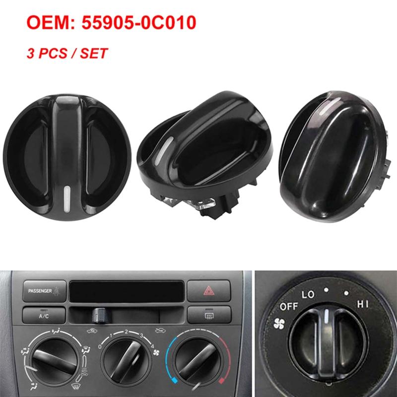 Car Center Console A/C Heater Button 559050C010 for Tundra 2000-2006