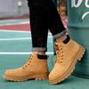 Men Leather Boots Fashion Winter Casual Boots Vintage Handmade Mans Boots Comfortable Men Shoe
