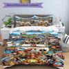 3pcs Duvet Cover Set (1*Duvet Cover + 2*Pillowcase, Without Core), One Piece Print Bedding Set, Bedroom Decor, All‑Season, Birthday Gift