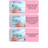 Mini Conch Shell Horn Keychain with Voice Recorder Cartoon Toy Pendant for Bags Backpacks Novelty Phone Charm Grab Machine Prize Fun Gift for Kids