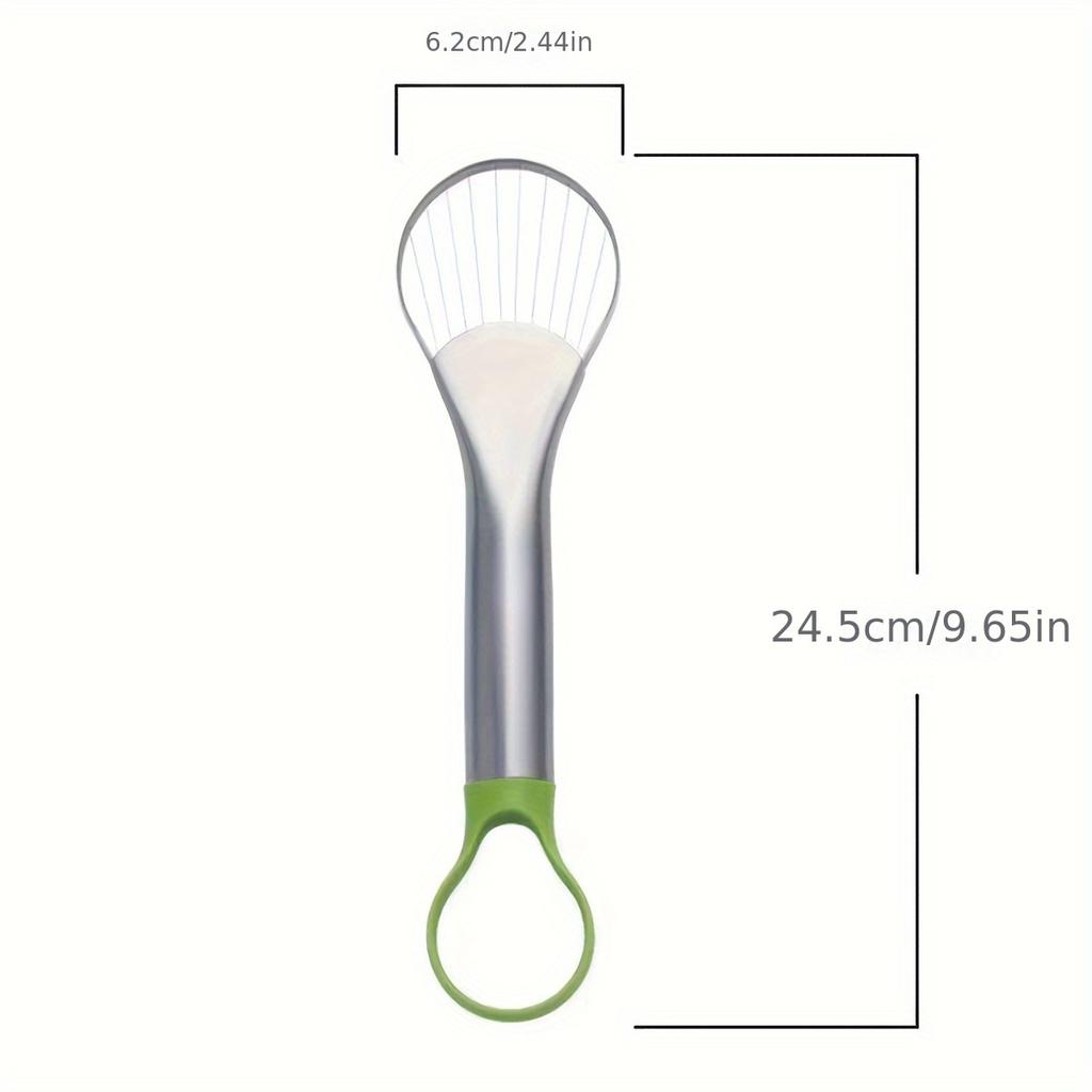 Kráječ na avokádo, Nerezový kráječ na avokádo, Vypeckovač, Škrabka a kráječ, Multifunkční dělič ovoce, Kuchyňský gadget
