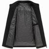 Woolen Men's Jacket Autumn and Winter New Men's Woolen Jacket Short Stand-up Collar Jacket Casual Business Men's Clothing